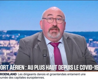 Replay BFM Première - BFM éco : Transport aérien : au plus haut depuis le Covid-19 - 27/01