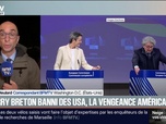 Replay BFM Première - Régulation du numérique: Thierry Breton et des responsables européens interdits de séjour aux États-Unis