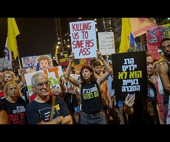 Replay Des milliers de personnes manifestent à Tel-Aviv pour la libération des otages à Gaza