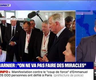 Replay News Box - Barnier : On ne va pas faire des miracles - 07/09