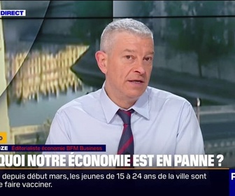 Replay Doze d'éco - ÉDITO - Croissance à 0,1%: Trois moteurs de l'économie sur quatre sont à l'arrêt, en panne