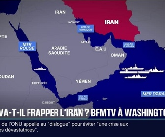 Replay 20H BFM - Iran: voici où sont positionnés les différents navires de guerre américains
