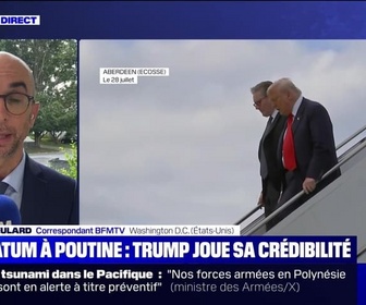 Replay BFM Story - Story 6 : Ultimatum à Poutine, Trump joue sa crédibilité - 30/07