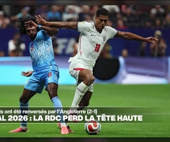 Replay Journal de l'Afrique - De valeureux léopards s'inclinent en fin de match contre l'Angleterre