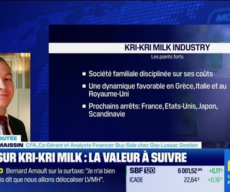 Replay BFM Bourse - Valeur ajoutée : Ils apprécient Kri-Kri Milk Industry - 31/01