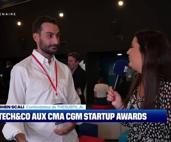 Replay Les émissions spéciales - CMA CGM START UP AWARDS - MATHIAS COHEN SCALI - THESUBTIL AI - 15/11