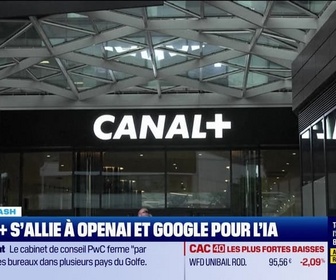 Replay Tech & Co, la quotidienne - Le Tech Flash : Canal+ s'allie à OpenAI et Google pour l'IA, par Julien Thibaud - 11/03