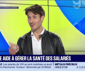 Replay Good Morning Business - Le Pitch : Qanopee aide à gérer la santé des salariés - 10/07