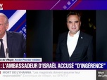 Replay BFM Politique - Dominique de Villepin: oui, c'est de l'ingérence, déclare l'ancien Premier ministre au sujet des propos de l'ambassadeur d'Israël en France sur Jean-Luc Mélenchon