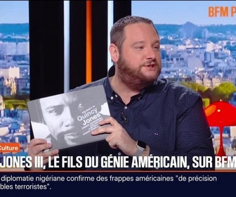 Replay BFM Première - Quincy Jones III, le fils du génie américain sur BFMTV - 26/12