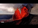 Replay Le volcan Kilauea entre à nouveau en éruption, des jets de lave atteignent 330 mètres