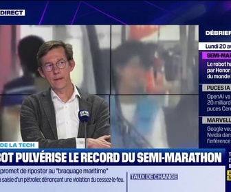 Replay Tech & Co, la quotidienne - Un robot pulvérise le record du semi-marathon - 20/04