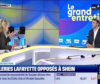 Replay Good Morning Business - Les Galeries Lafayette opposés à Shein