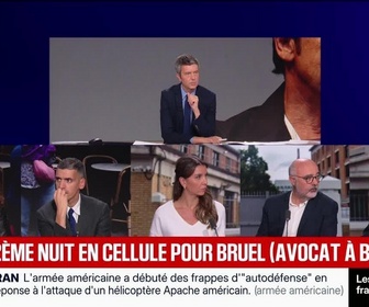 Replay BFM Grand Soir - Deuxième nuit en cellule pour Bruel (Avocat à BFMTV) - 09/06