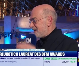 Replay Good Morning Business - Paul du Saillant (EssilorLuxottica) : EssilorLuxottica lauréat des BFM Awards - 03/12
