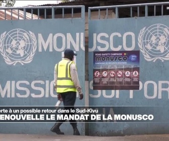 Replay Journal de l'Afrique - L'ONU renouvelle le mandat de la Monusco pour un an supplémentaire