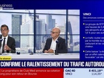 Replay BFM Bourse - On refait la séance : Vinci confirme le ralentissement du trafic autoroutier - 28/08