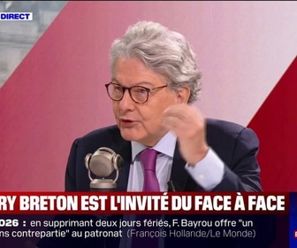 Replay Face à Face - Budget: La France est arrivée au bout de ce qu'elle pouvait faire pour maintenir notre modèle social, déclare Thierry Breton