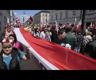 Replay Les candidats à la présidence polonaise Trzaskowski et Nawrocki tiennent leurs derniers...