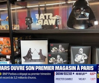 Replay Good Morning Business - Morning Retail : Star Wars ouvre son premier magasin à Paris, par Eva Jacquot - 30/04