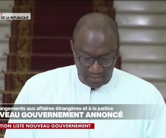 Replay Journal de l'Afrique - Remaniement au Sénégal avec des départs remarqués aux affaires étrangères et à la justice
