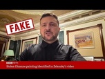 Replay Zelensky a-t-il un tableau volé dans son bureau ?