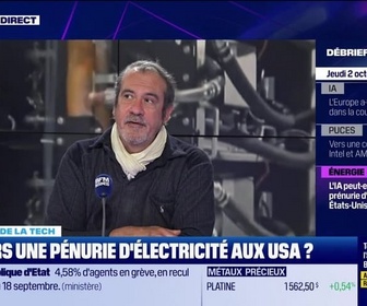 Replay Tech & Co, la quotidienne - IA : vers une pénurie d'électricité aux États-Unis - 02/10