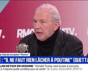 Replay Face à Face - Il ne faut rien lâcher à Vladimir Poutine, estime Bernard Guetta, député européen Renew