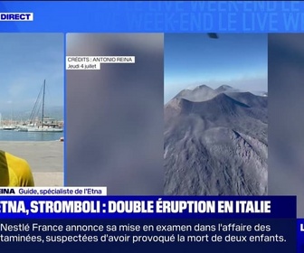 Replay Le Live Week-end - Etna, Stromboli : double éruption en Italie - 06/07