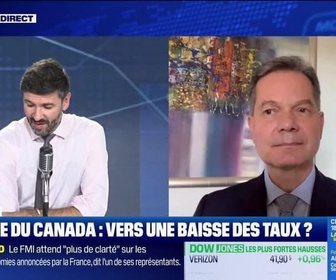 Replay BFM Bourse - L'éco du monde : Vers une 4ème baisse des taux de la Banque du Canada ? - 23/10