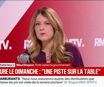 Replay Face à Face - Facilitation des ouvertures de commerces le dimanche: C'est une piste qui est sur la table, indique Maud Bregeon, porte-parole du Gouvernement
