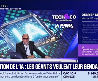 Replay Tech & Co, la quotidienne - Le Débrief de la tech - Mercredi 16 septembre