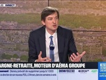 Replay Le 18/19 d'Hedwige Chevrillon - Grande Interview - Adrien Couret (Aéma Groupe) : L'épargne-retraite, moteur d'Aéma Groupe - 09/04