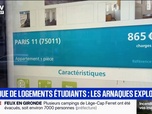 Replay BFM Première - Les arnaques au logement étudiant explosent à l'approche de la rentrée universitaire