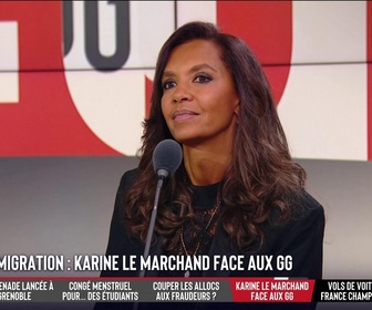 Replay Les Grandes Gueules - Karine Le Marchand face aux GG
