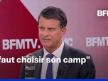 Replay Face à Face - Guerre au Moyen-Orient: Il faut choisir son camp, assure Manuel Valls, ancien Premier ministre