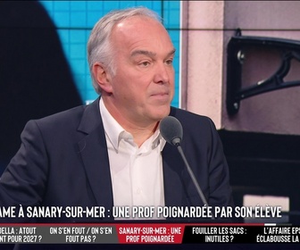 Replay Les Grandes Gueules - Perturbateur, suivi par un juge des enfants, tensions avec sa prof... Le profil de l'élève qui a poignardé sa professeure à Sanary-sur-Mer