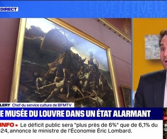 Replay Le Live BFM - Le musée du Louvre dans un état alarmant - 23/01