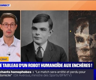 Replay L'image du jour : Le tableau d'un robot humanoïde aux enchères ! - 25/10