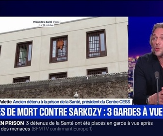 Replay 20H BFM - Menaces sur Nicolas Sarkozy: La violence et les menaces en prison sont des choses banales, estime cet ancien détenu de la prison de la Santé