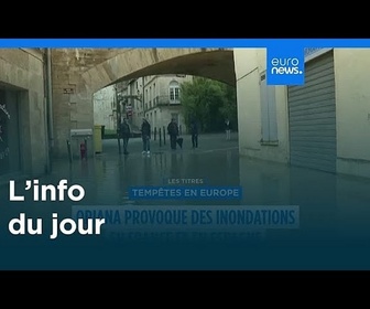 Replay L'info du jour | 15 février 2026 - Mi-journée