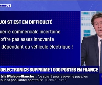 Replay Doze d'éco - L'entreprise de composants électroniques STMicroelectronics annonce 1.000 départs volontaires en France