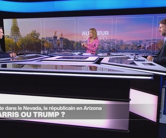 Replay Le débat - Présidentielle américaine : Harris dans le Nevada, Trump en Arizona