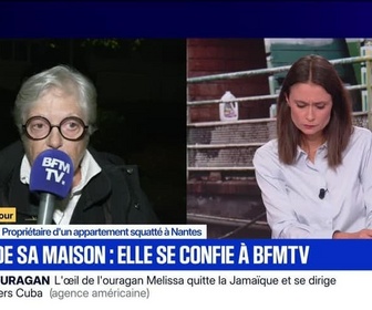 Replay BFM Grand Soir - Squat de sa maison, Marie-Claude se confie à BFMTV - 28/10