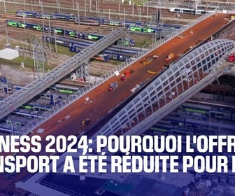 Replay Sport Business - BUSINESS 2024: pourquoi l'offre de lignes de transports pour les JO a été revue à la baisse