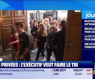 Replay Good Morning Business - Écoles privées : le gouvernement veut serrer la vis