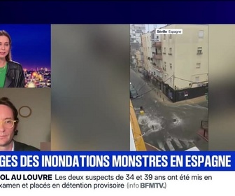 Replay BFM Grand Soir - Les images des inondations monstres en Espagne - 29/10
