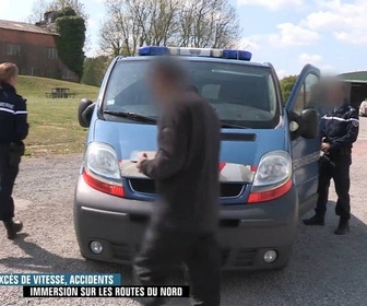 Replay Enquête d'action - Excès de vitesse, accidents : immersion sur les routes du Nord