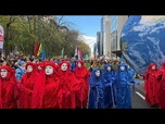 Replay Des dizaines de milliers de manifestants dans les rues de Bruxelles pour la défense du climat