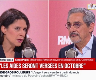 Replay Face à Face - On ne va pas recréer de la dette: Serge Papin s'oppose au bloquage des prix du carburant